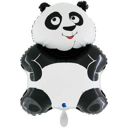 Ballon_XXL_Tiermotiv_Panda_Groesse_49x63cm_Folienballon_Panda-Dschungel Party