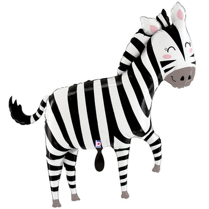 Ballon_XXL_Tiermotiv_Zebra_Groesse_90x84cm_Folienballon_Zebra