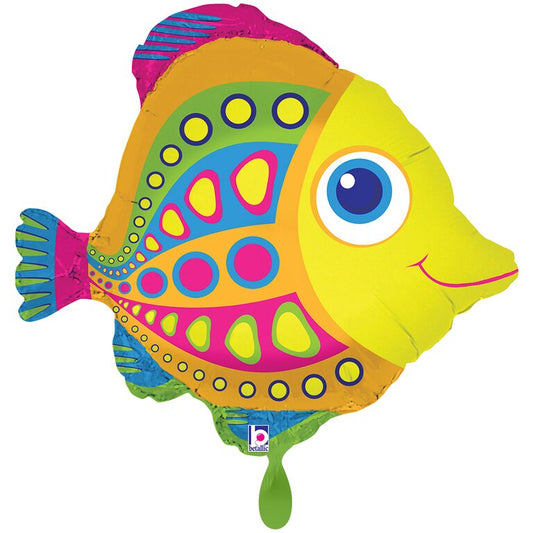 Ballon_XXL_Tiermotiv_bunter_Ozean_Fisch_Groesse_55x49cm_Folienballon_Ozean_Fisch