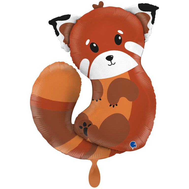 Ballon_XXL_Tiermotiv_roter-Panda_Groesse_58x72cm_Folienballon_roter_Panda