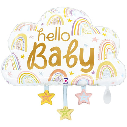 Ballon_XXL_Wolke_hello_baby_Groesse_68x63cm_XXL_Folienballon_Wolke_Baby_Party