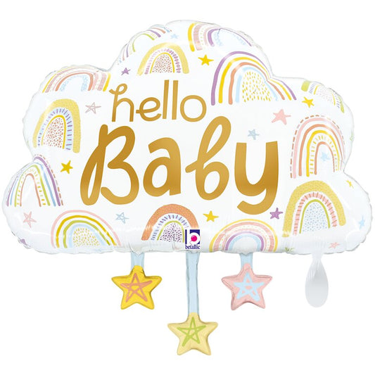 Ballon_XXL_Wolke_hello_baby_Groesse_68x63cm_XXL_Folienballon_Wolke_Baby_Party