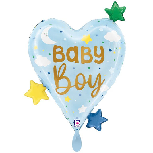 Ballon_XXL_blau_Herz_mit_Sternen_Baby-Boy_Groesse_52x62cm_XXL_Folienballon_Herz_mit_Sternen_Baby_Party
