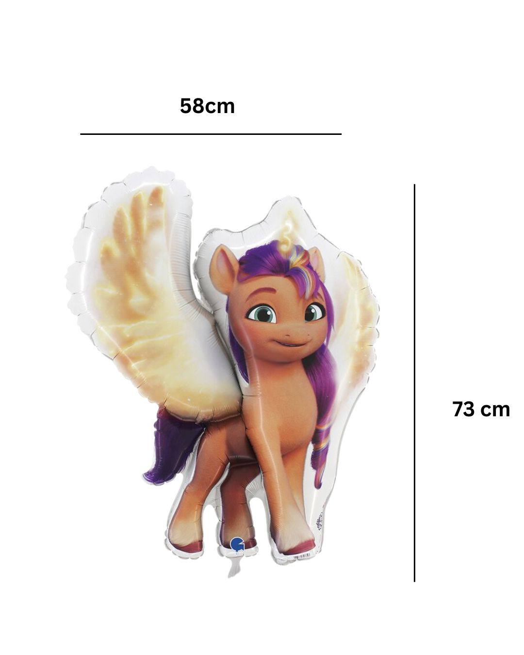 Ballon__My_Little_Pony_Sunny_Groesse_58x73cm_Lizenz_Folienballon_My_Little_Pony