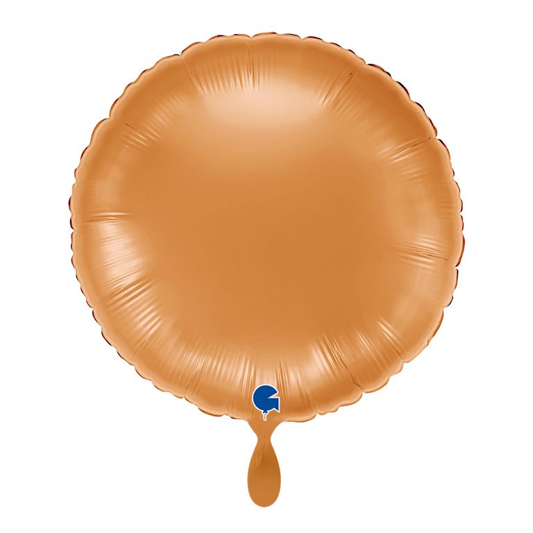 Ballon_rund_Karamell_35x35cm_round_caramel_Folienballon
