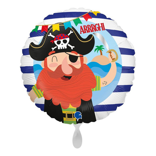 Ballon_rund_Pirat_Groesse_35x35cm_Geburtstag_Dekoration