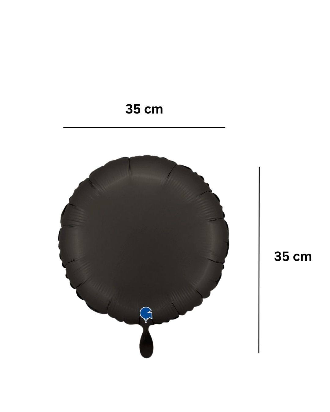 Ballon_rund_matt_schwarz_35x35cm_black_Folienballon