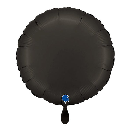 Ballon_rund_matt_schwarz_35x35cm_round_black_Folienballon