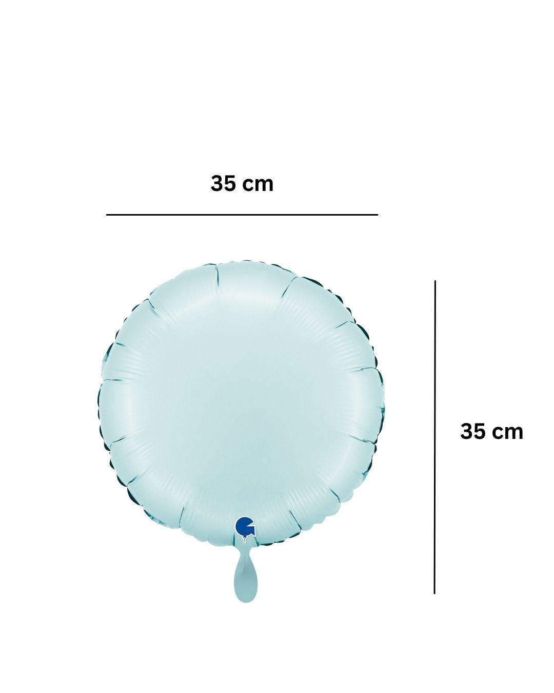 Ballon_rund_satin_pastell_hellblau_35x35cm_Folienballon