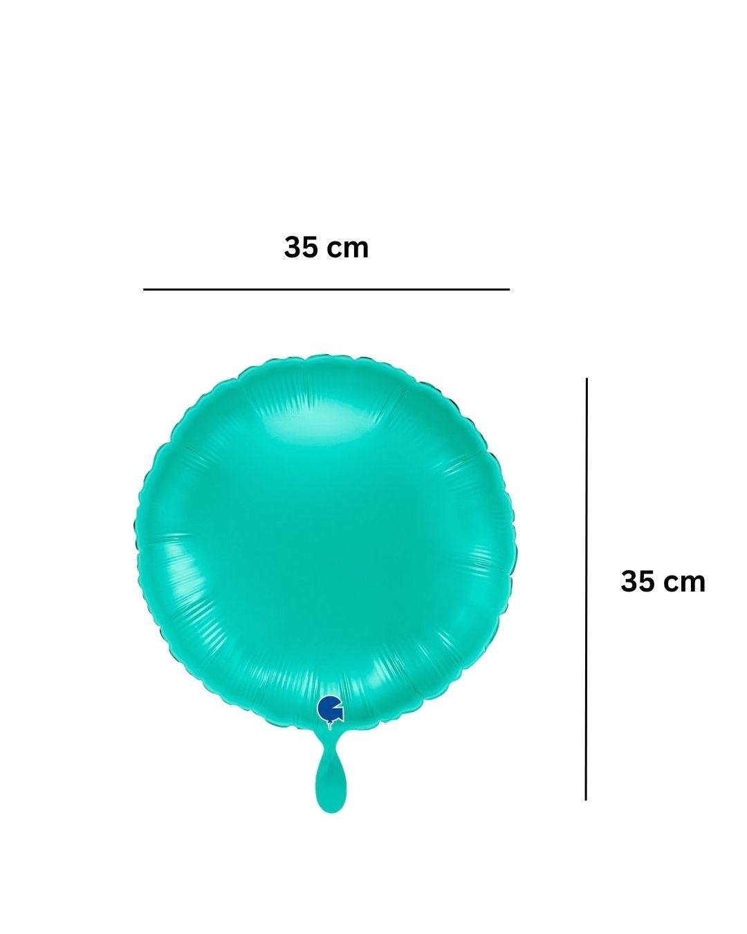 Ballon_rund_tiffany_blau_35x35cm_Folienballon