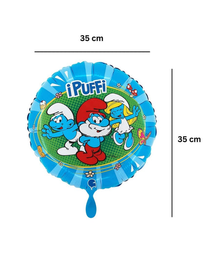 XXL Ballon Mega Set - Die Schlümpfe - 4 Ballons