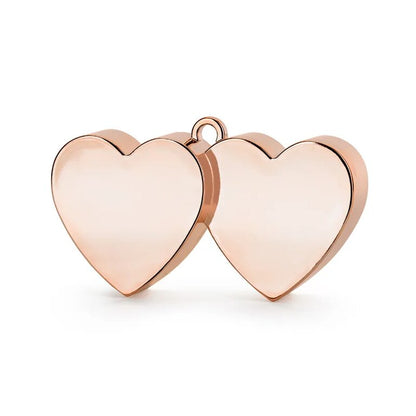 Ballongewicht_2_Herzen_Rosegold-Partydeco
