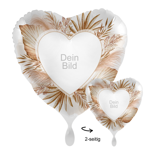 Blanko_Personalisierter_Foto_Ballon_Herz_mit_eurem_Lieblingsbild_Motiv_Boho_Durchmesser_ca.43_cm