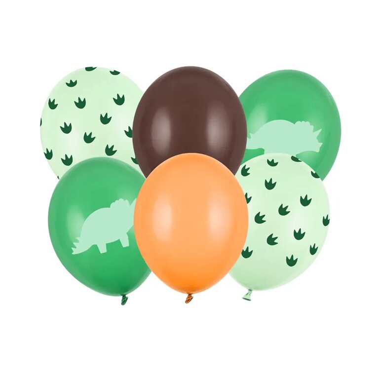 Dino_Ballon_Mix__6-Stueck_Dinosaurier_Kindergeburtstag_Luftballon
