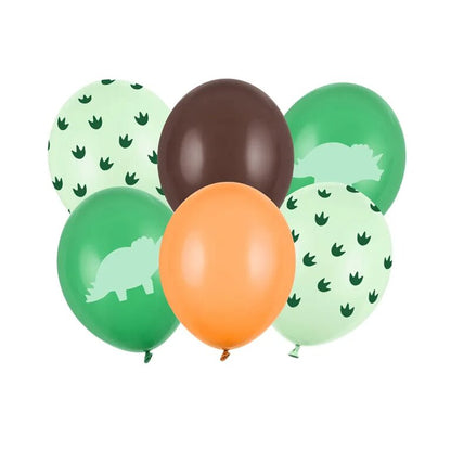 Dino_Ballon_Mix__6-Stueck_Dinosaurier_Kindergeburtstag_Luftballon