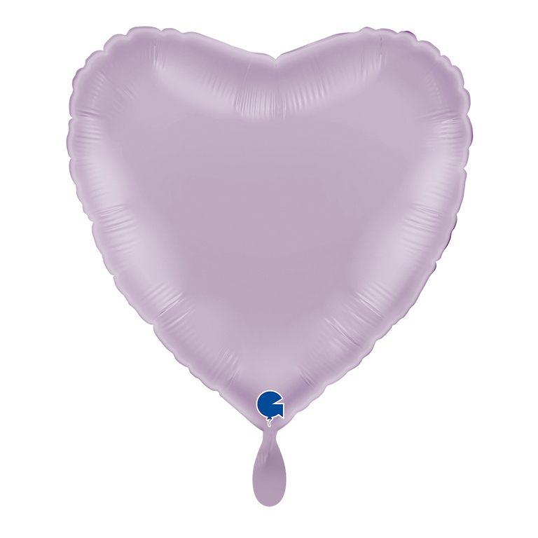 Herzballon_pastell_lila_36x36cm_Heart_Folienballon