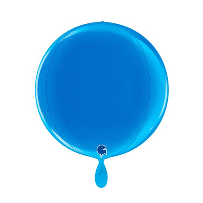 Kugelballon_rund_blau_38x38x38cm_Globus_4D_Folienballon