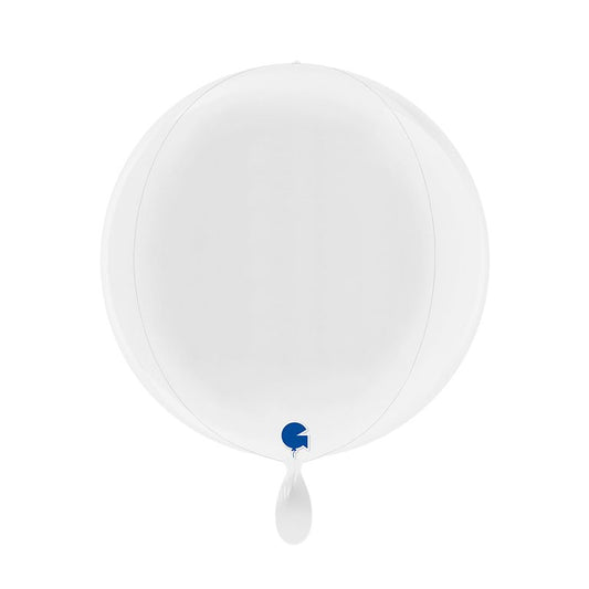 Kugelballon_rund_weiss_38x38x38cm_Globus_4D_Folienballon