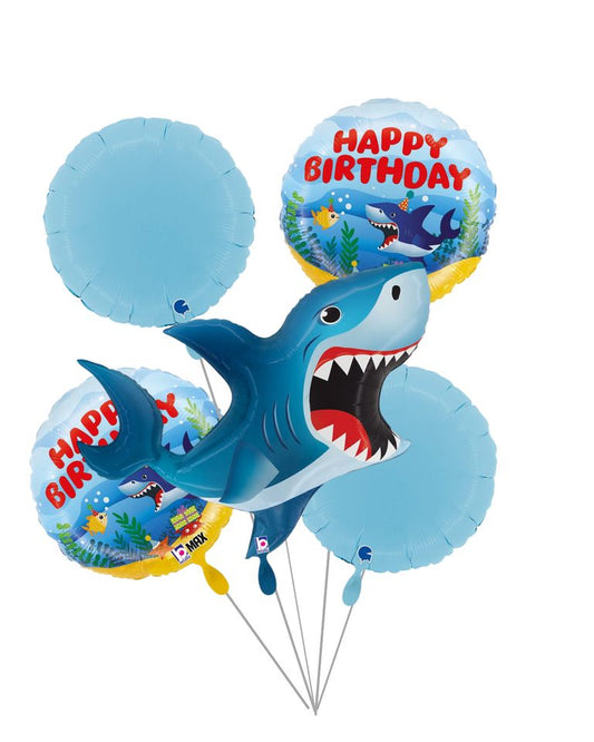 Meag_Set_XXLBallon_Hai_Happy_Birthday_Dekoration_Kindergeburtstag