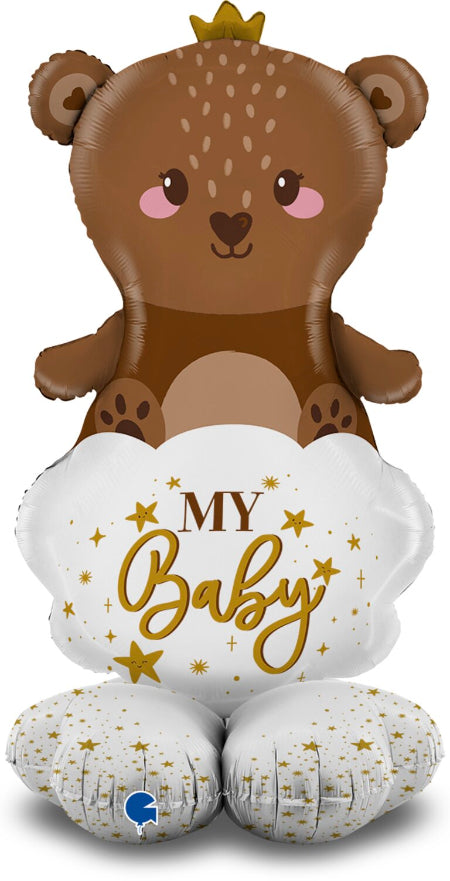 Standup_Airfilled_Ballon_XXL_Baer_Groesse_56x118x58cm_XXL_FolienballonBaer_BabyParty
