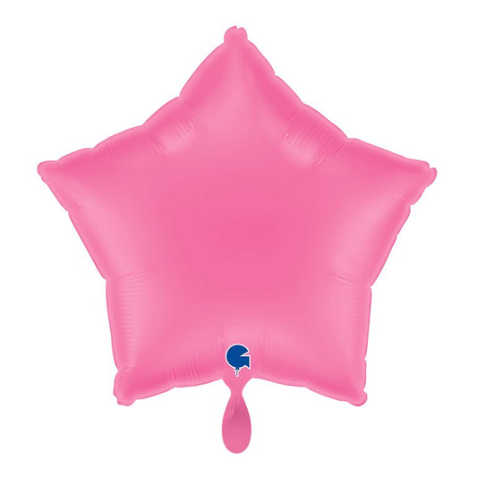 Sternballon_bubblegum_pink_42x40cm_Star_Folienballon