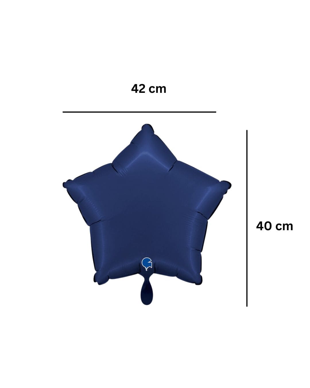 Sternballon_satin_blau_42x40cm_Folienballon