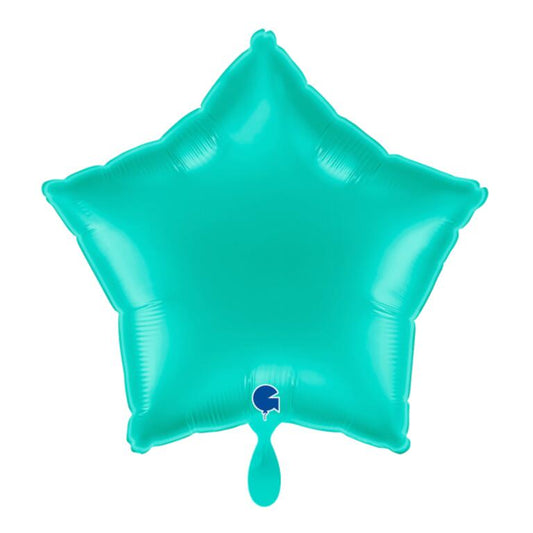 Sternballon_tiffany_blau_42x40cm_Star_Folienballon