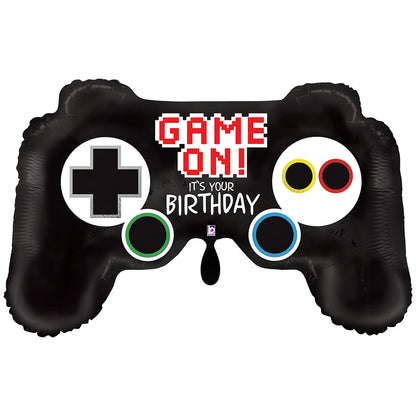 XXL Ballon - Gamecontroller - Birthday - 79x46 cm