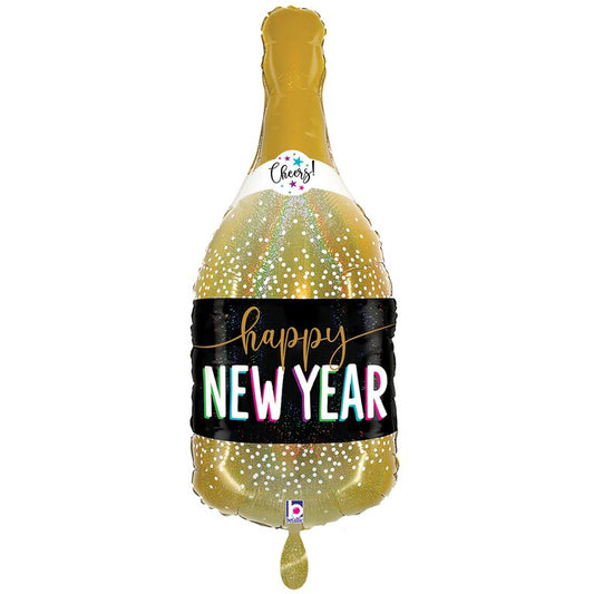 XXL_Ballon_Happy_New_Year_Champagnerflasche_Groesse_31x80cm_Folienballon_Silvester_Neujahr_Party