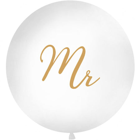 XXL_Ballon_Schriftzug_gold_Mr._Hochzeit_Groesse_ca.1m_Dekoration_Hochzeit