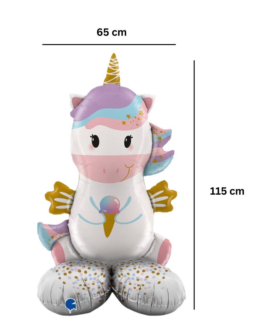 XXL_Ballon_Standup-Airfilled_Einhorn_Groesse_65x115x55cm_Dekoration_Unicorn_Kindergeburtstag
