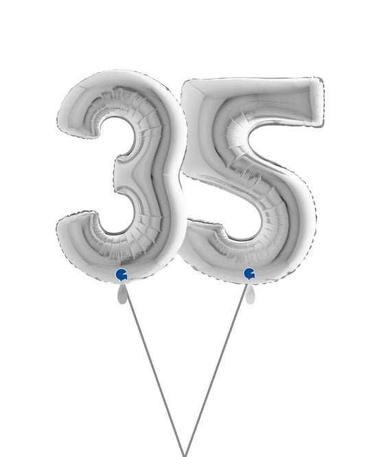 Zahlenballon_Geburtstag_Set_Zahl_35_silber